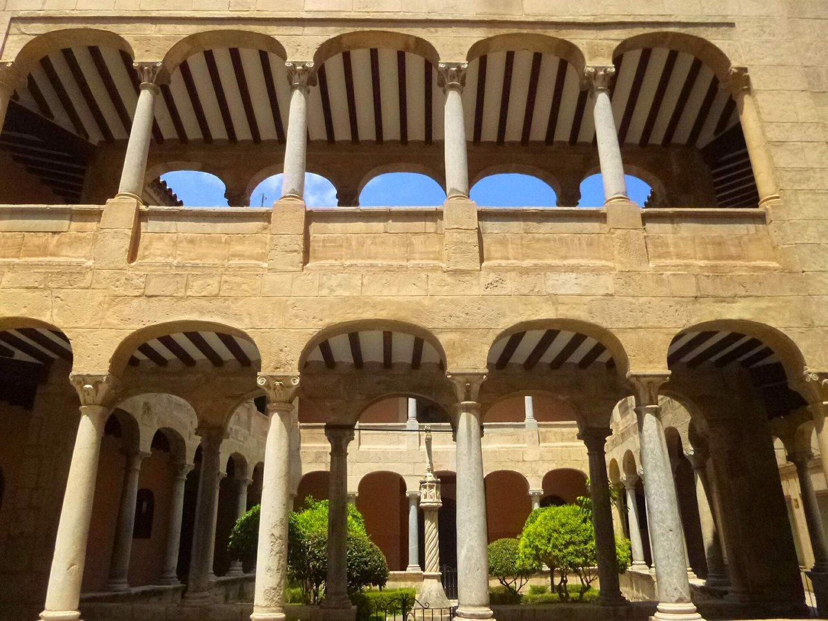 The cloister of Orihuela Cathedral